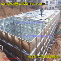 Good quality 1x1m panel sectional steel underground water tank for drinking water